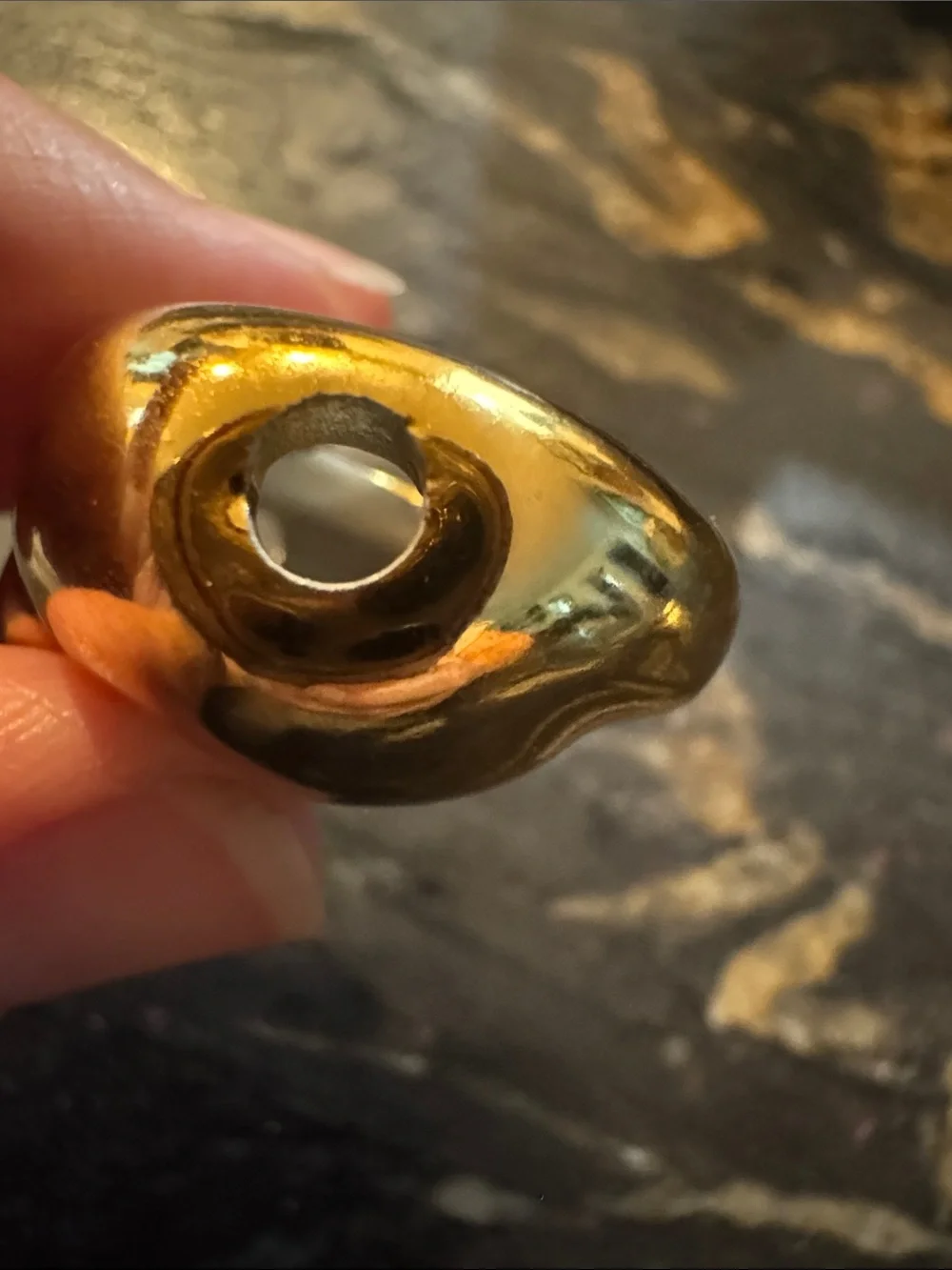 Vintage decorative gold